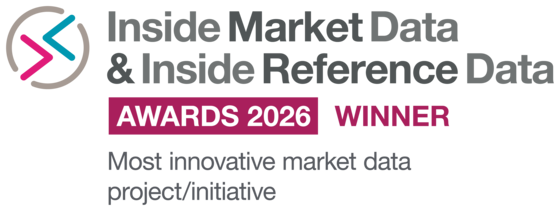 Inside Market Data & Inside Reference Data Awards 2026 winner: Most innovative market data project/initiative